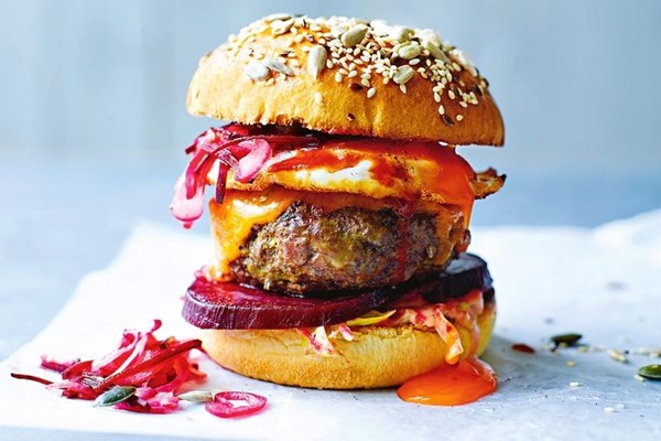 Aussie-style burgers