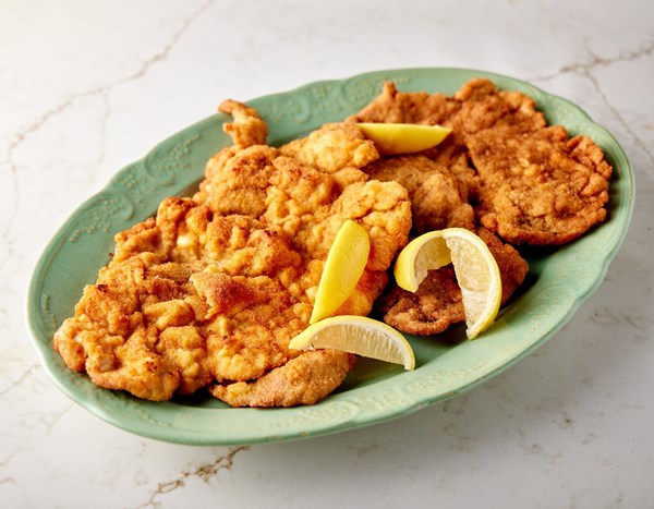 Austrian pork schnitzel