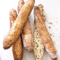 Authentic baguettes at home