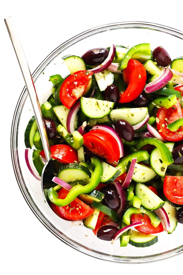 Authentic Greek salad