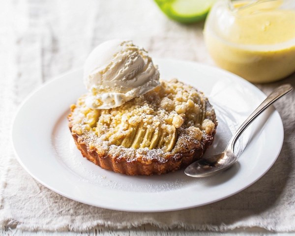 Authentic Irish apple tarts