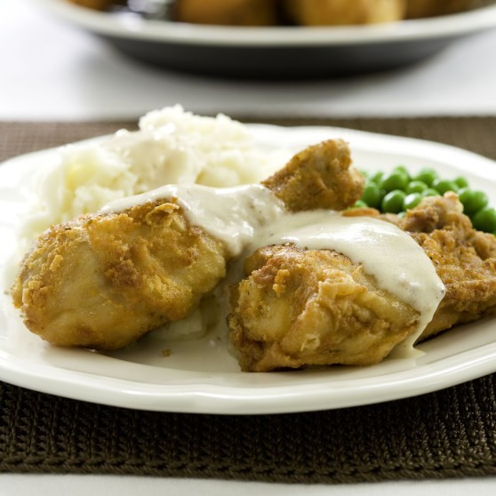 Authentic Maryland fried chicken and gravy