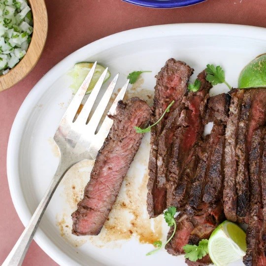 Authentic Mexican carne asada