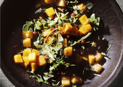 Autumn farmers' market salad
