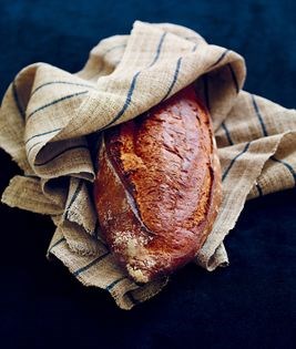 Autumn maple rye bread