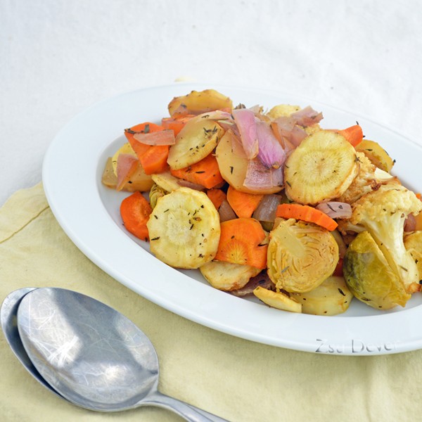 Autumn roasted vegetables