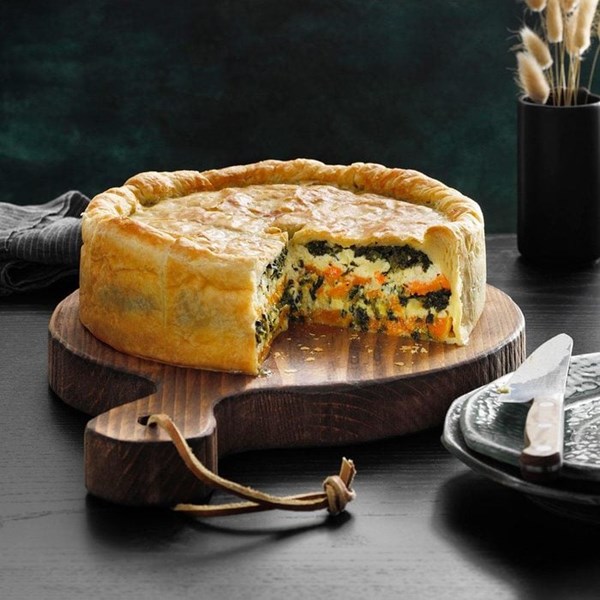 Autumn torte rustica