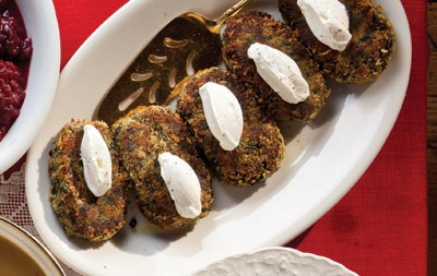 Autumn vegetable patties