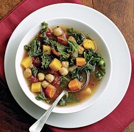Autumn vegetable soup