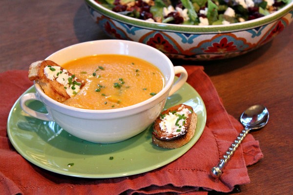 Autumn vegetable soup