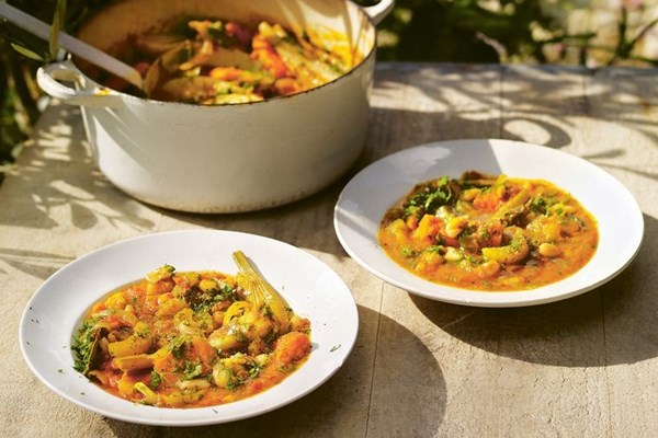 Autumn vegetable stew