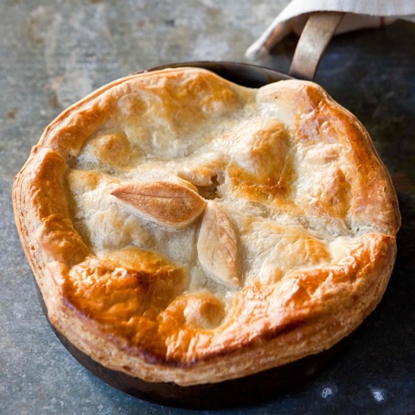 Autumnal chicken pot pie