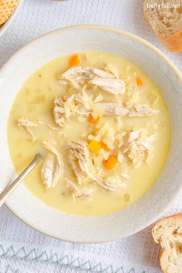 Avgolemono soup