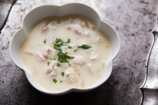Avgolemono soup