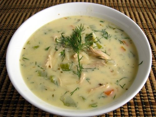Avgolemono soup
