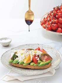 Avocado & burrata toast