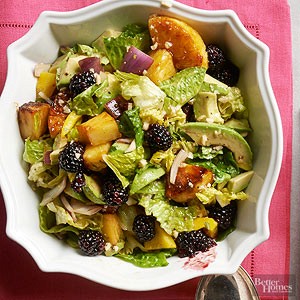 Avocado & caramelized pineapple