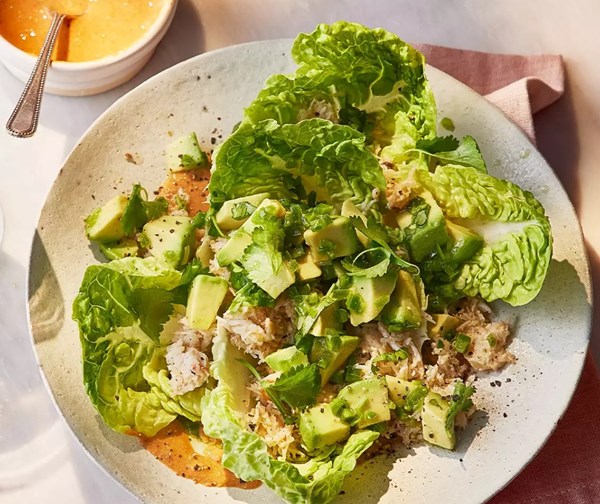 Avocado & crab salad