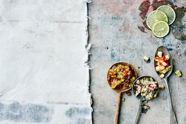 Avocado and cucumber salsa