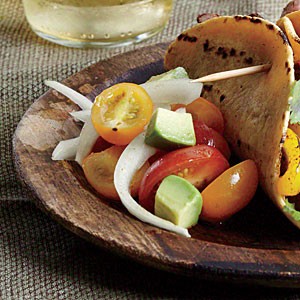 Avocado and tomato salad