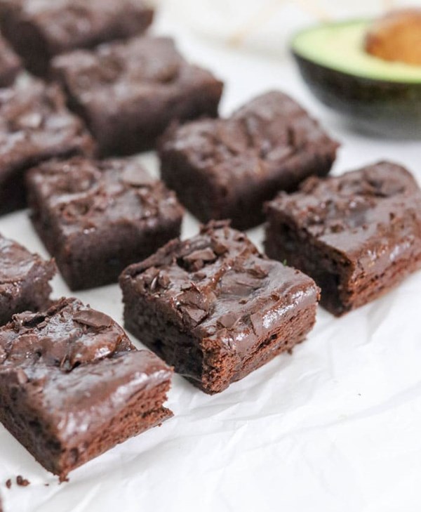 Avocado brownies