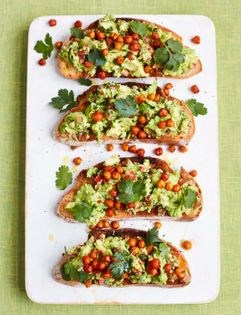 Avocado bruschetta