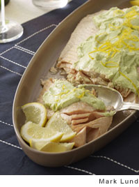 Avocado-chèvre spread