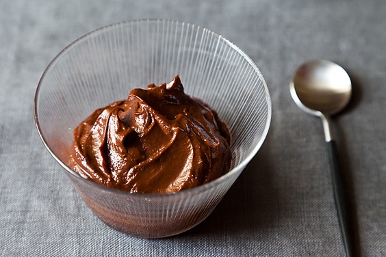 Avocado chocolate mousse