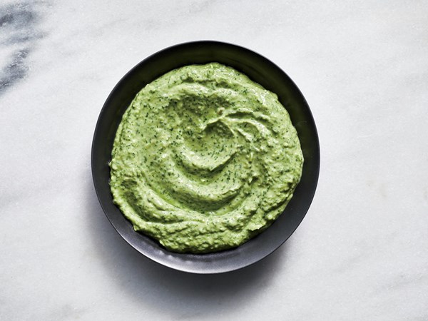 Avocado-cilantro sauce
