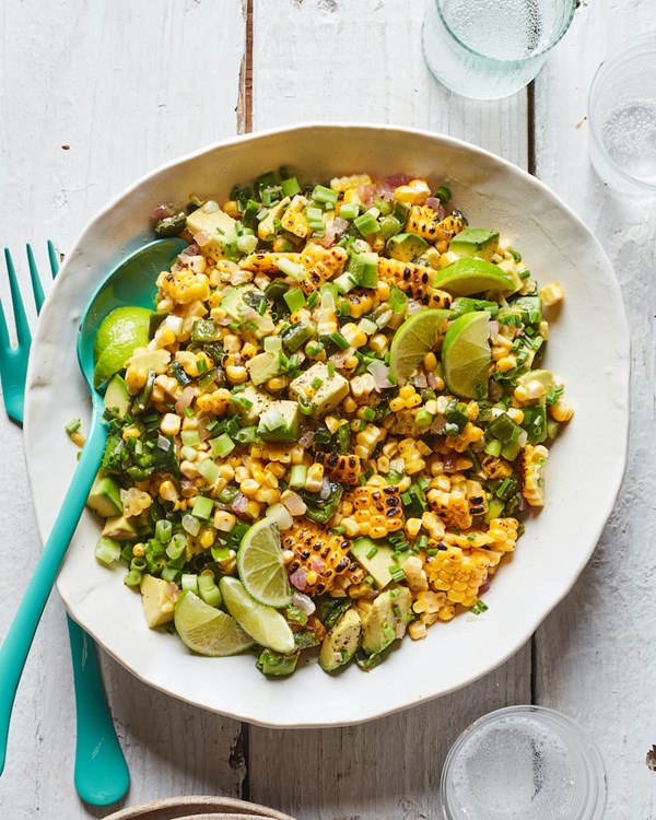 Avocado corn salad