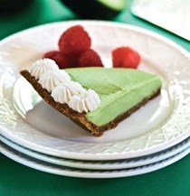 Avocado crème pie