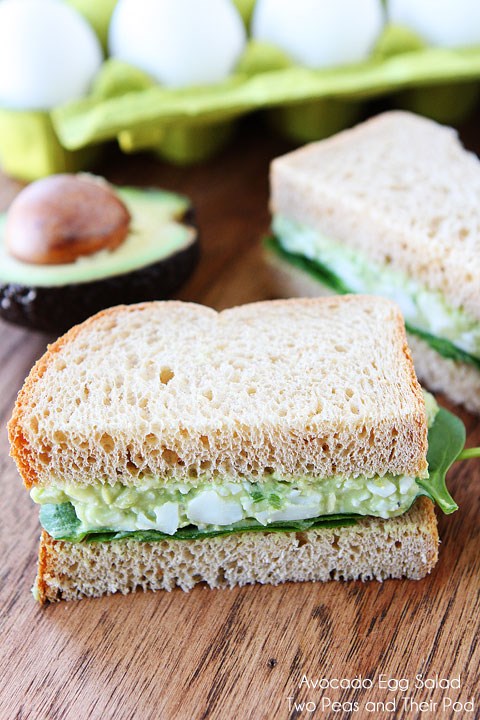 Avocado egg salad