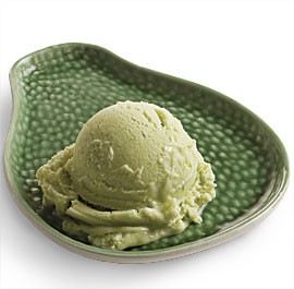 Avocado frozen yogurt