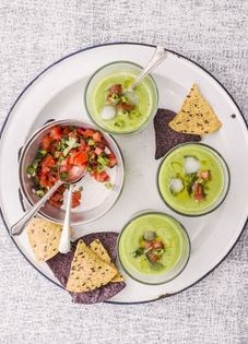 Avocado gazpacho