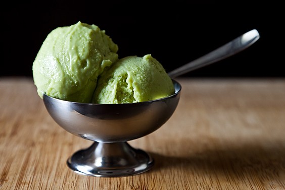 Avocado gelado