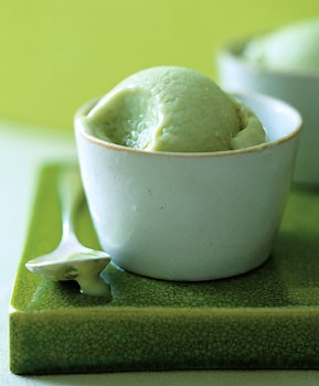Avocado gelato