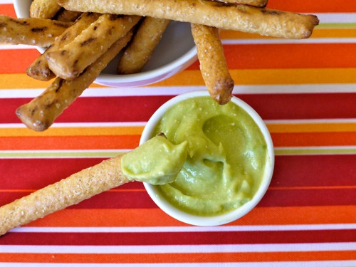 Avocado honey dip