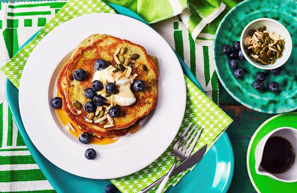 Avocado hotcakes