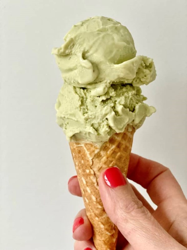 Avocado ice cream