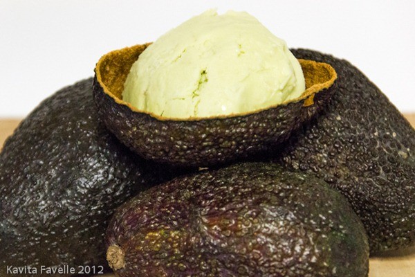 Avocado ice cream