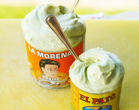 Avocado ice cream