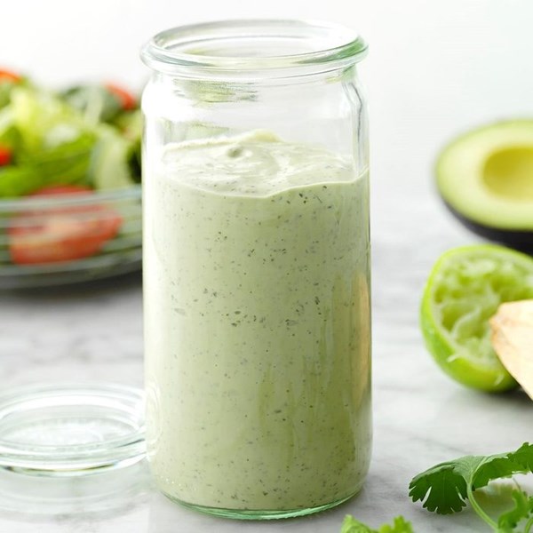 Avocado-lime ranch dressing