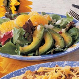 Avocado orange salad