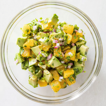 Avocado-orange salsa