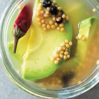 Avocado pickles 