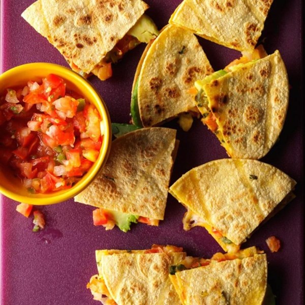 Avocado quesadillas