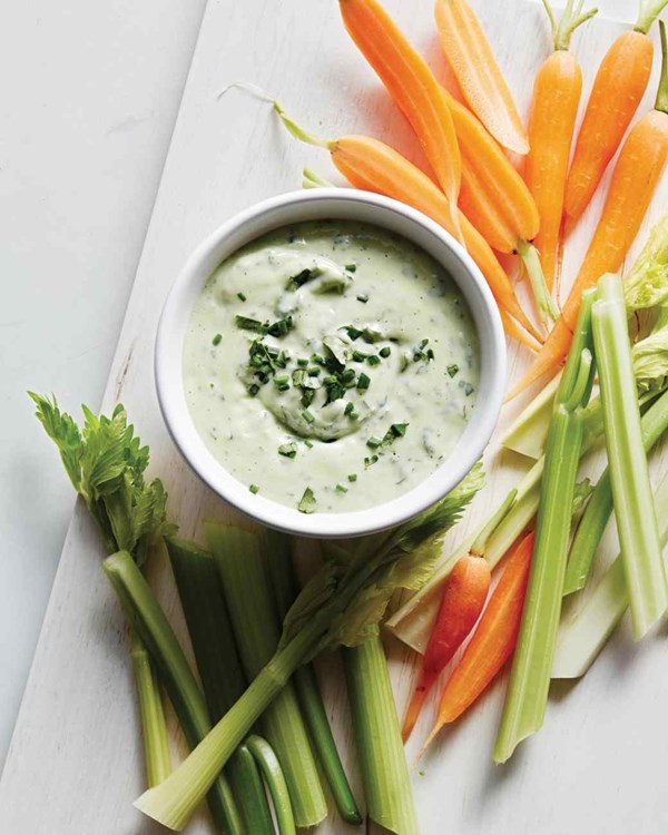 Avocado ranch dip