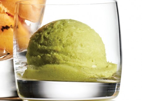 Avocado sorbet