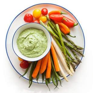 Avocado-yogurt dip