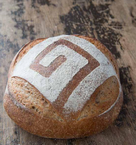 Award-winning wheat and rye sourdough